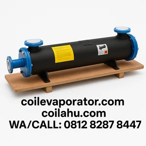 KONDENSOR SHELL AND TUBE UNTUK WATER CHILLER